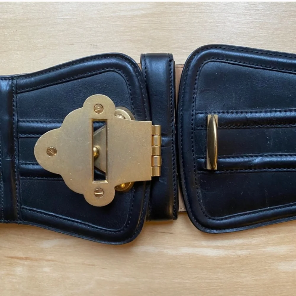 Tracy Reese adjustable waist belt. - Picture 3 of 5